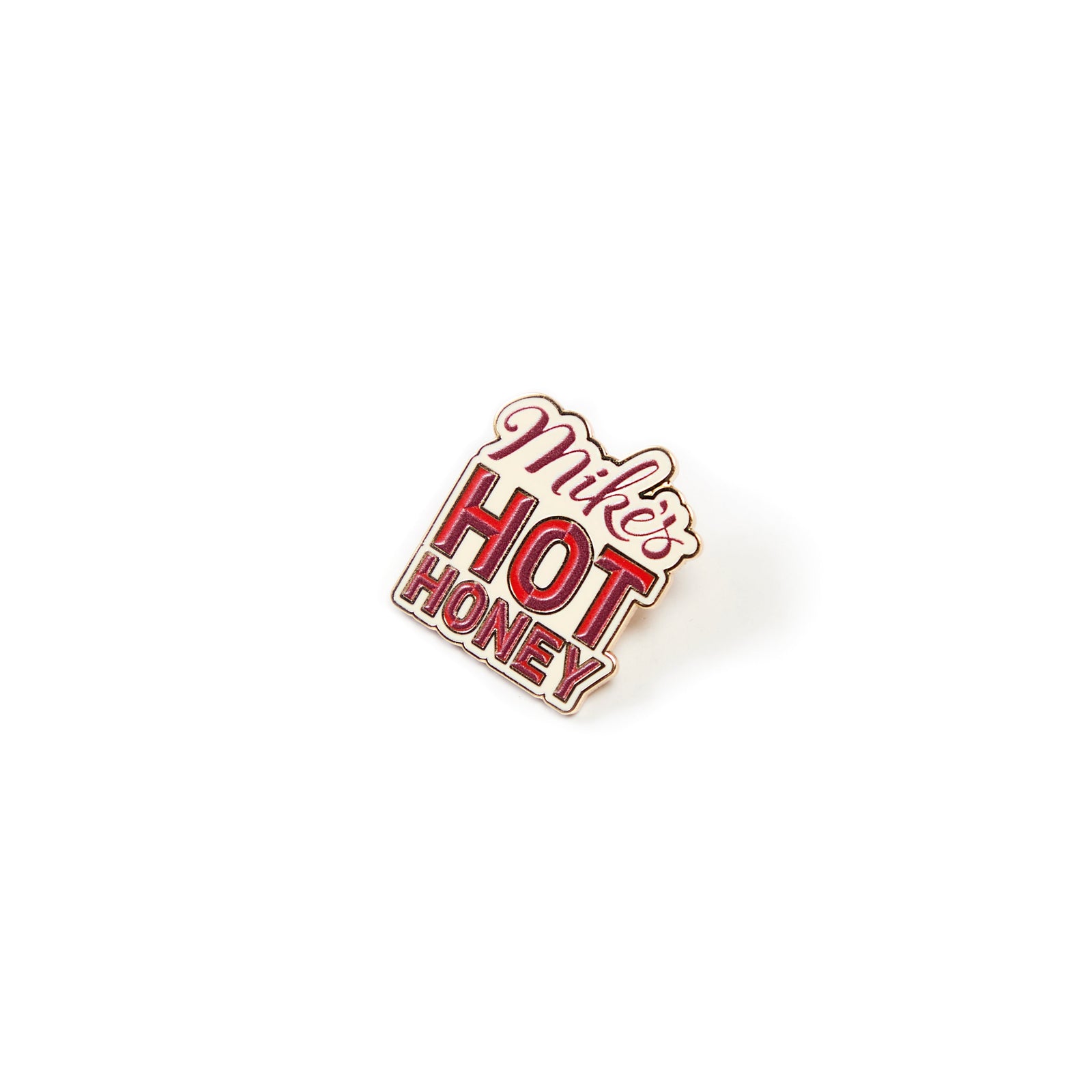 Mike's Hot Honey Pin Vertical Logo